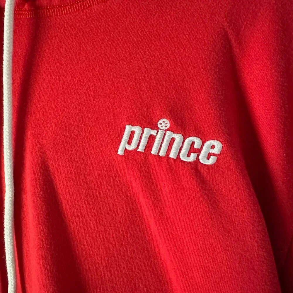 Prince Pickleball Red Pullover Hoodie - EUC - Picture 2 of 5
